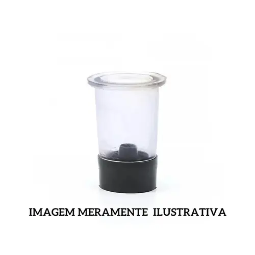 ANEL DE SILICONE COM BASE P/ FUNDICAO NA°6 (160G)