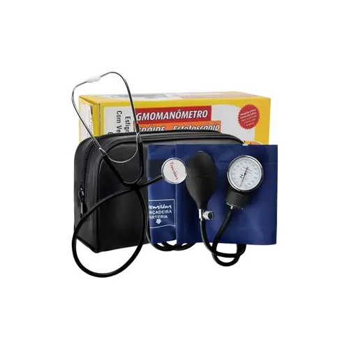 APARELHO DE PRESSAO NYLON+ESTETO AD VELCRO-PREMIUM REF. ESFS50N