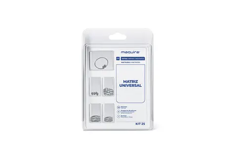 MATRIZ UNIV KIT 25 MATRIZES +1GR +4PRO - MAQUIRA