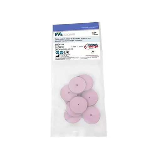 POLIDOR JOTA PARA CERAMICA-RODA ROSA -(TUBO 10 UN)