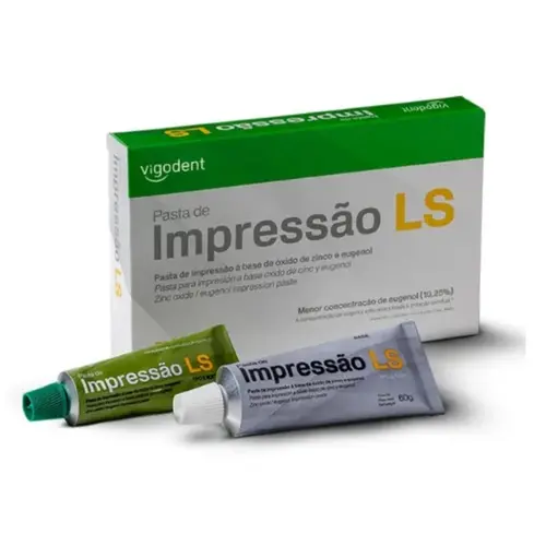 PASTA DE IMPRESSAO LS BASE 60G + CATAL 80G VIGODENT