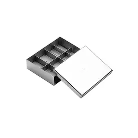ESTOJO P/ ESTERILIZACAO INOX 12X9X3CM GRAMPO FAVA