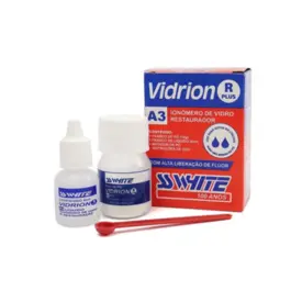 VIDRION PLUS R KIT 10G 8ML A3 - SS WHITE