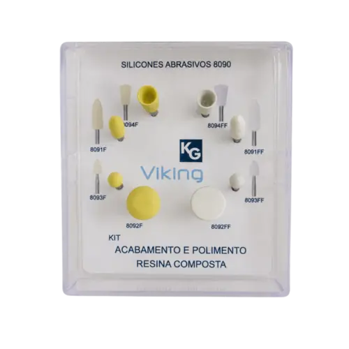KIT VIKING 8090 CA ACABAMENTO E POLIMENTO RESINA 6