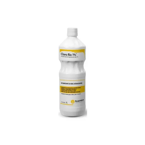 HIPOCLORITO DE SODIO 1% SOL DE MILTON - RIOQUÍMICA