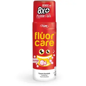 FLUOR EM ESPUMA FLUOR CARE MORANGO - FGM