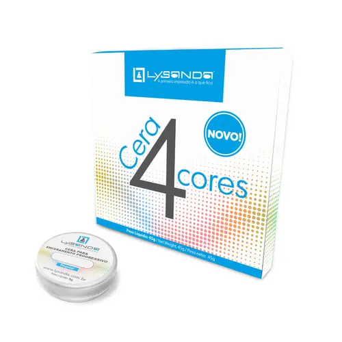CERA 4 CORES LATA 45G ENCERAMENTO PROGRESSIVO LYSA
