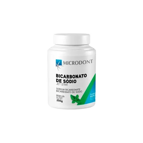 BICARBONATO DE SODIO - MENTA - 250GR MICRODONT