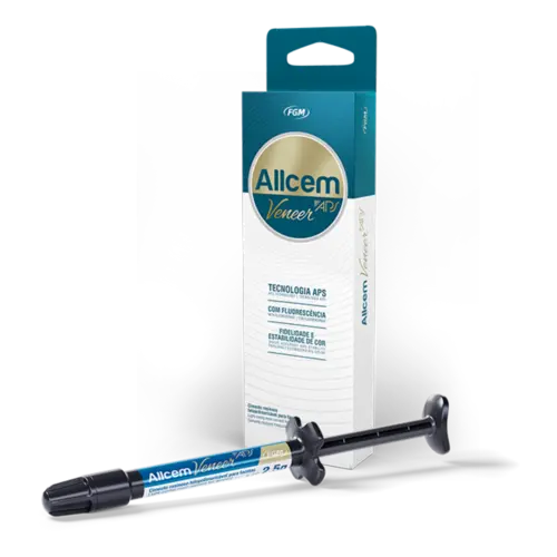 CIMENTO RESINOSO FOTO ALLCEM VENEER APS TRANS 2.5G CE - FGM