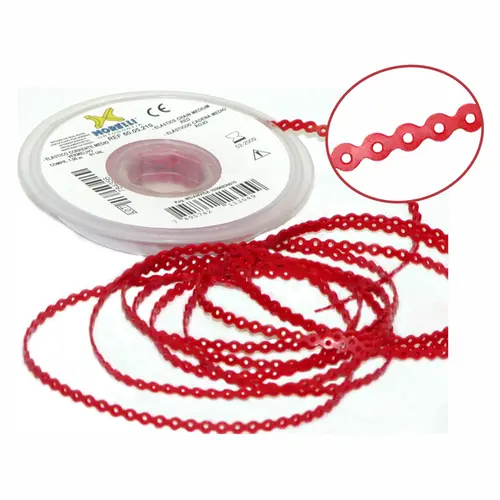 60.05.210 ELASTICO CORRENTE MEDIO VERMELHO MORELLI
