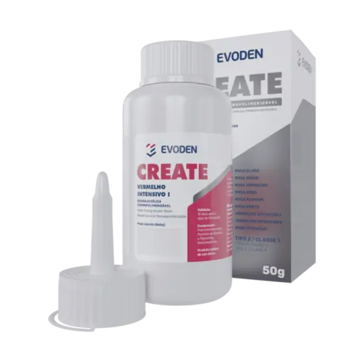 CREATE SISTEMA DE CARACTERIZACAO - VERMELHO INTENSIVO I 50GR