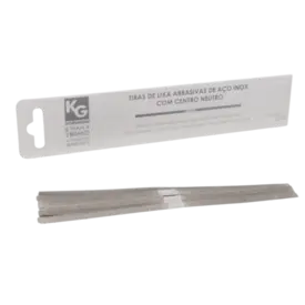 TIRAS DE ACO INOX ABRASIVAS - CENTRO NEUTRO - 4 MMX 150MM - 7099 - 12 UN. - KG SORENSEN