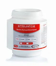 RESINA AUTOPOLIMERIZAVEL SEM VEIA T1KG ROSA MEDIO