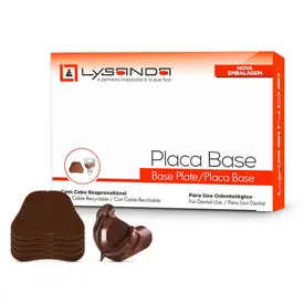 PLACA BASE MARROM SUPERIOR FINA - LYSANDA