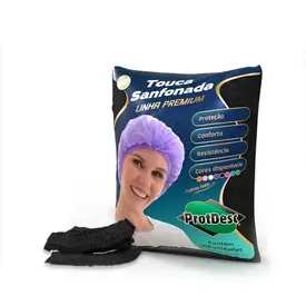 TOUCA SANFONADA BLACK PROTDESC PCT 100 UN
