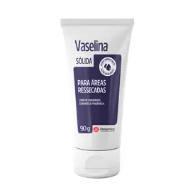 VASELINA SOLIDA (POMADA) BISNAGA 90G RIOQUIMICA