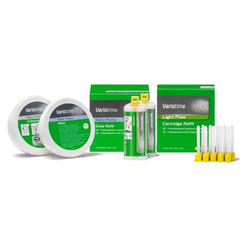 SILICONE ADICAO VARIOTIME KIT 2X300ML+2X50ML+PONTAS - KULZER