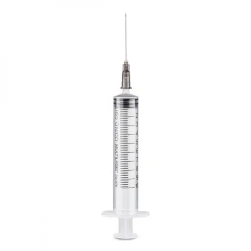 SERINGA 10ML LUER SLIP C/ AGULHA C/100 MULTILASER