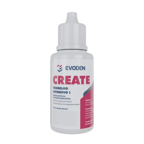 CREATE SISTEMA DE CARACTERIZACAO - VERMELHO INTENSIVO I 25GR