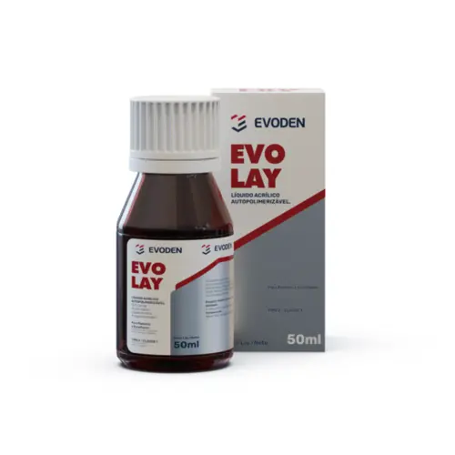 RESINA ACRILICA EVOLAY LIQUIDO 50 ML - EVODEN