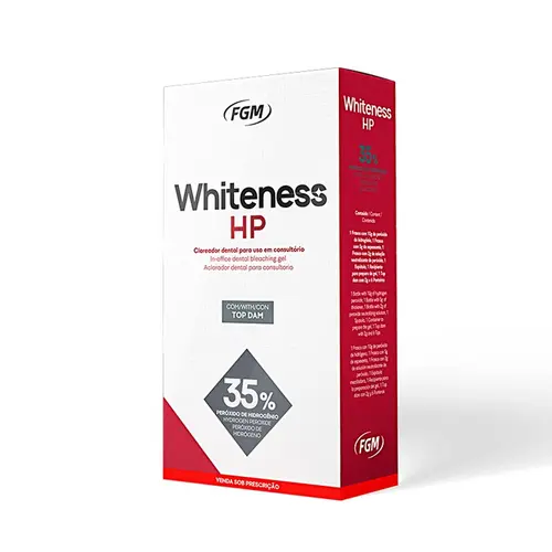 WHITENESS HP 35% KIT P/ 4 PACIENTES - FGM