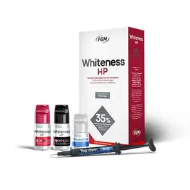 WHITENESS HP 35% KIT P/ 4 PACIENTES - FGM