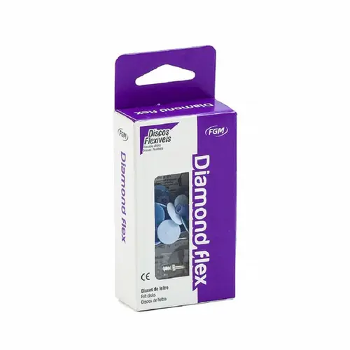 DISCO DE FELTRO DIAMOND FLEX 8/12 MM C/24 FGM