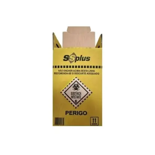 COLETOR PERFURO CORTANTE 7 LITROS - SS PLUS