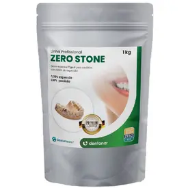 GESSO ZERO STONE IVORY 1KG - DENTONA