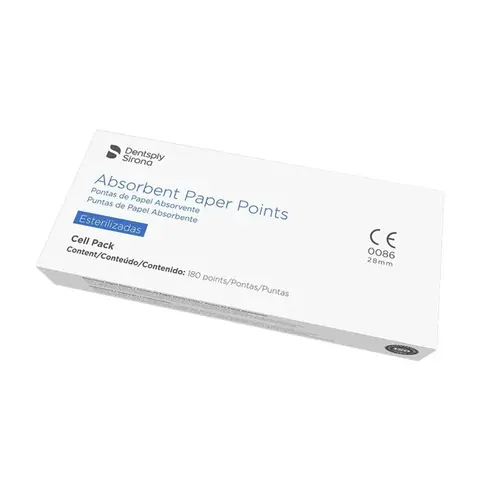 CONE DE PAPEL N 15-40 CELL PACK C/180 DENTSPLY