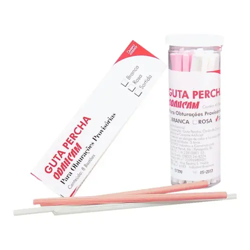 GUTA PERCHA BASTAO C/8 SORTIDA ODACHAN - DENTSPLY