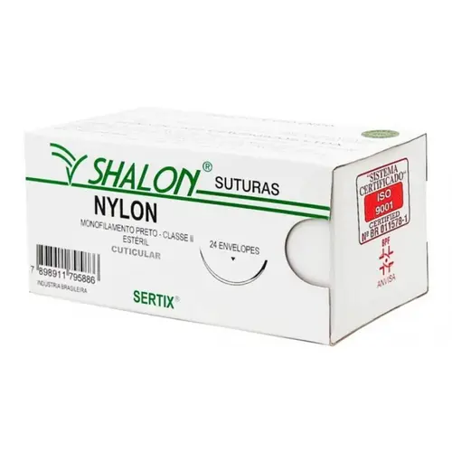 NYLON PTO SERTIX 2-0 C/AG 2 CT - SHALON