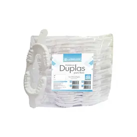 MOLDEIRA DUPLA PARA FLUOR MEDIA C/50 - LYSANDA