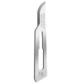 LAMINA BISTURI INOX 15 UN - SWANN-MORTON