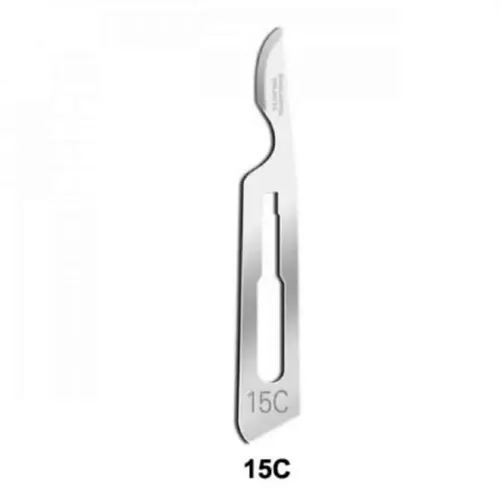 LAMINA BISTURI ACO CARBONO N.15C - MAXICOR