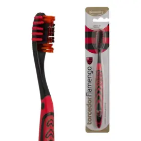 ESCOVA DENTAL TORCEDOR FLAMENGO - POWERDENT