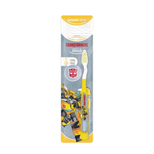 ESCOVA INFANTIL TRANSFORMERS +5 ANOS - POWERDENT