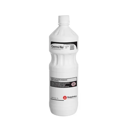 DESINFETANTE BASE QUATERN GERMI RIO 1000ML - RIOQUIMICA