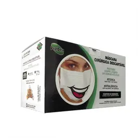 MASCARA TRIPLA ELASTICO SORRISO PROTDESC CX 50 UN