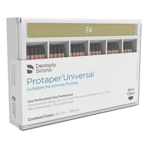 CONE DE GUTA PROTAPER F4 28MM C/60 MAILLEFER DENTSPLY