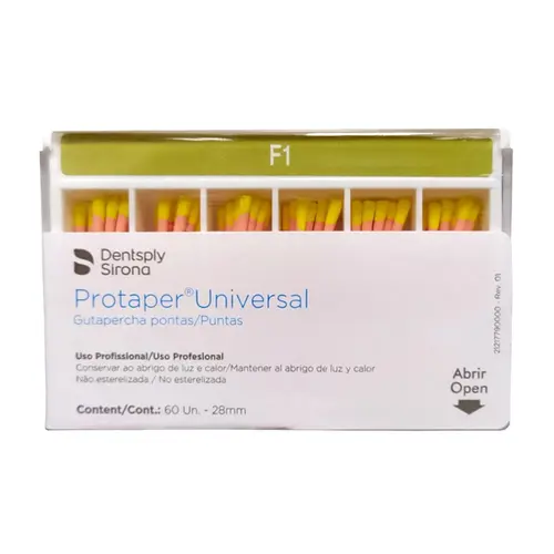 CONE DE GUTA PROTAPER F5 28MM C/60 MAILLEFER DENTSPLY