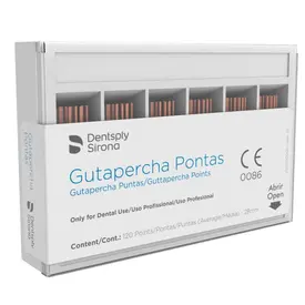CONE DE GUTA CALIBRADA N 35 C/120 DENTSPLY