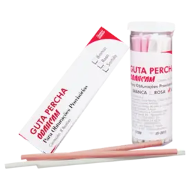 GUTA PERCHA BASTAO C/8 BRANCA ODANCHAN DENTSPLY