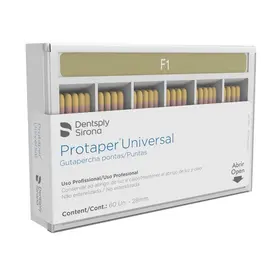 CONE DE GUTA PROTAPER F1 28MM C/60 MAILLEFER DENTSPLY