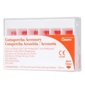 CONE DE GUTA SECUNDARIO M 28MM DENTSPLY