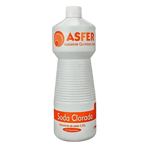 SODA CLORADA - HIPOCLORITO DE SODIO 2,5% 1L - ASFER