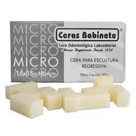 CERA ESCULTURA MICRO BRANCA 80G - BABINETE