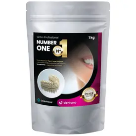GESSO DENTONA NUMBER 1 - 1KG - COR MURILO/DARLOS - DENTONA