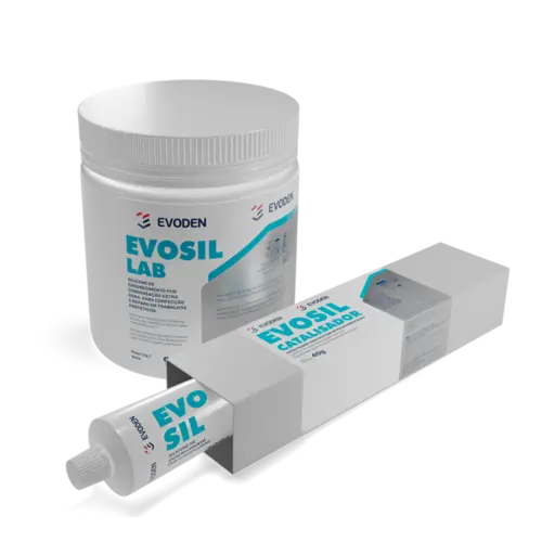 SILICONE P/ LABORATORIO EVOSIL LAB  BASE 900GR - EVODEN