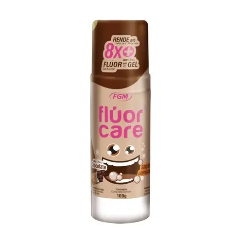 FLUOR EM ESPUMA FLUOR CARE CHOCOLATE - FGM